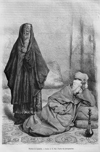 Frauen von Latakia, aus La Syrie d