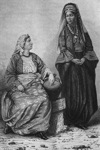 Frauen von Tripolis, aus La Syrie d