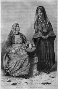 Frauen von Tripolis, aus La Syrie d