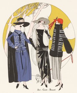 Damen-Tagesmode von Designer Lucien Lelong