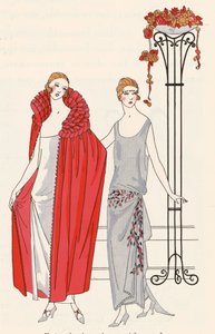Damenabendmode aus den 1920er Jahren von Modedesigner Premet
