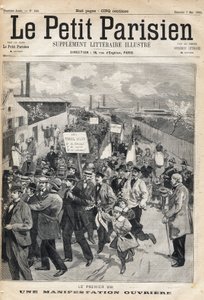 Arbeiterdemonstration am 1. Mai
