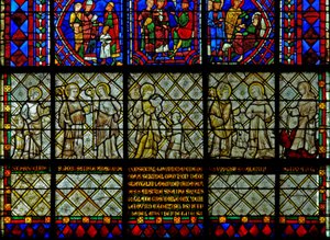 Stifter - von Grisaille von Kanoniker Thierry