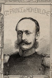 Porträt des deutschen Generals Clovis de Hohenlohe-Schillingsfürst von French School