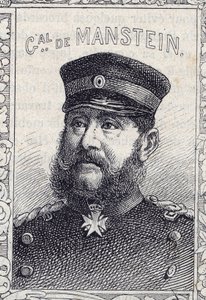 Porträt des preußischen Generals Hugo von Obernitz von French School