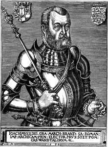 Porträt von Joachim II. Hector 1505-1571, Kurfürst von Brandenburg, 1570