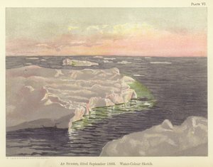 Bei Sonnenuntergang, 22. September 1893 von Fridtjof Nansen