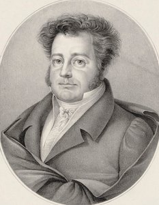 Porträt des Komponisten Heinrich Marschner 1795-1861 von Friedrich August Fricke