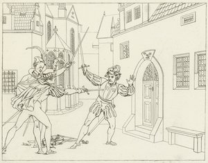 Illustration zu Goethes Faust von Friedrich August Moritz Retzsch