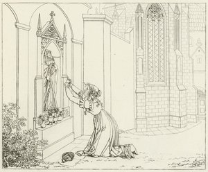 Illustration zu Goethes Faust von Friedrich August Moritz Retzsch