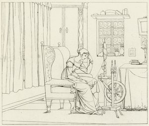 Illustration zu Goethes Faust von Friedrich August Moritz Retzsch