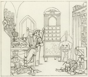 Illustration zu Goethes Faust von Friedrich August Moritz Retzsch