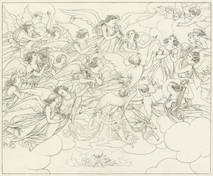 Illustration zu Goethes Faust von Friedrich August Moritz Retzsch