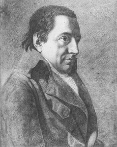 Porträt von Johann Gottlieb Fichte 1762-1814, ca. 1800 von Johann Friedrich Bury