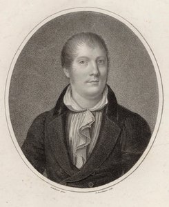 Porträt des Geigers und Komponisten Louis Spohr 1784-1859, 1820 von Friedrich Fleischmann