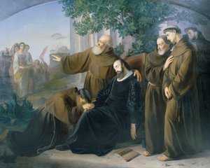 Der Tod Torquato Tassos von Friedrich Friedländer Ritter von Malheim