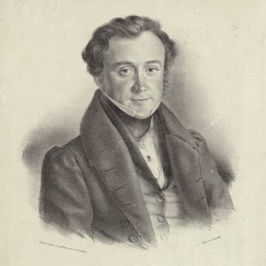 Porträt des Komponisten Johann Wenzel Kalliwoda 1801-1866 von Friedrich Gustav Schlick