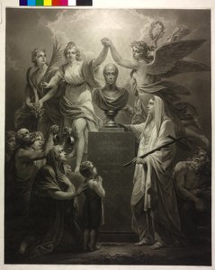 Apotheose des Kaisers Franz II. - Der Segen des Friedens von Friedrich Heinrich Fuger
