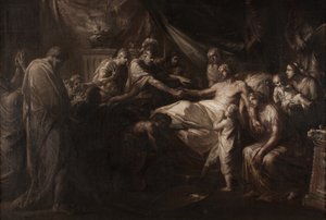 Der Tod des Germanicus von Friedrich Heinrich Fuger