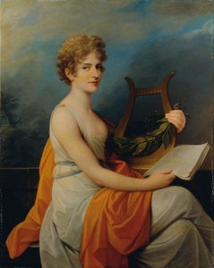 Die Hofopernsängerin Theresia Saal als "Eva" in Joseph Haydns "Schöpfung"