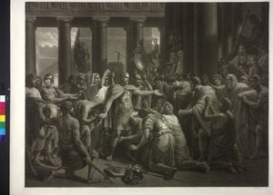 Aus der römischen Geschichte (Livius Camillus appelliert an den starken Mann) von Friedrich Heinrich Fuger
