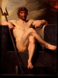Poseidon auf dem Thron von Friedrich Heinrich Fuger