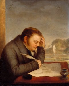 Porträt von Karl Friedrich von Rumohr 1785-1843, 1823-1827 von Friedrich Nerly