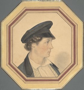 Porträt von Julius Olivier, dem Sohn des Künstlers