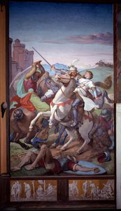 Das Paar Odorado und Gildippe von Friedrich Overbeck