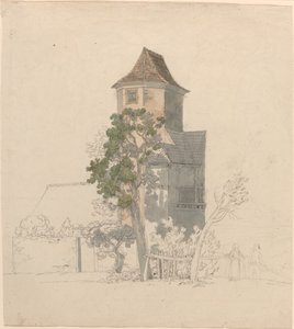Turm eines befestigten Hauses (recto)