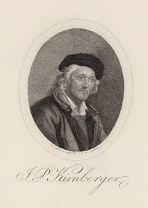Porträt des Komponisten Johann Philipp Kirnberger 1721-1783 von Friedrich Wilhelm Bollinger