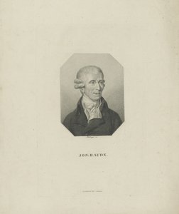 Porträt des Komponisten Joseph Haydn von Friedrich Wilhelm Bollinger