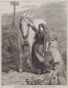 Die alte Stute nach Hause bringen von Friedrich Wilhelm Keyl
