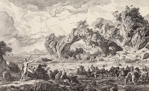 Tötung des heiligen Viehs des Helios von Friedrich the Elder Preller