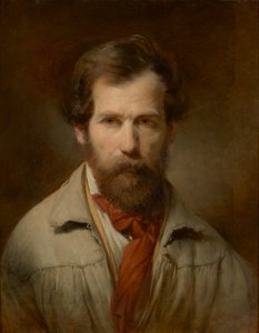 Selbstporträt von Friedrich von Amerling
