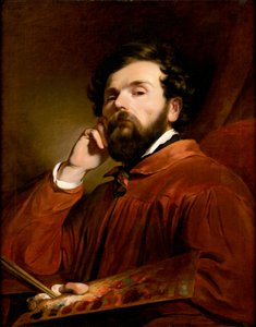 Selbstporträt von Friedrich von Amerling