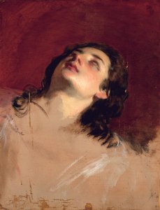 Studie eines Frauenkopfes von Friedrich von Amerling