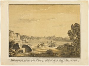 Ruinen des Tempels des Jupiter in Agrigent