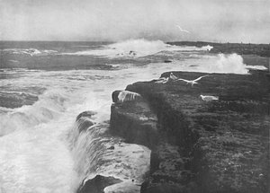 Filey Brigg, um 1896