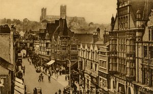 Lincoln High Street von Frith and Co