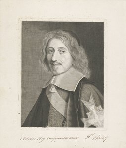 Porträt von Kanzler Michel Le Tellier von Frits Ohrloff (signed by artist)
