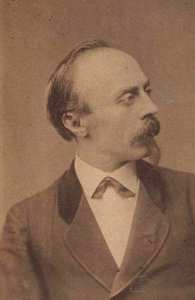 Porträt des Komponisten Hans von Bülow, ca. 1875 von Fritz Luckhardt