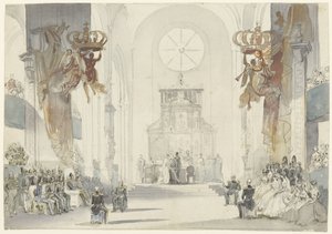 Hochzeit von Prinzessin Louise mit Prinz Karl von Schweden von Fritz Ludwig von Dardel