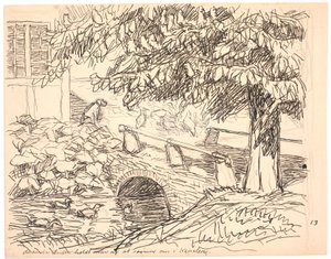 Die anderen Enten... von Fritz Syberg