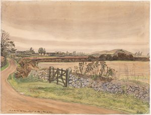Herbstlandschaft von Fritz Syberg