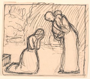 Welche von ihnen ist die Blume des Unglücks... von Fritz Syberg