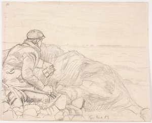 Johannes Larsen macht Studien