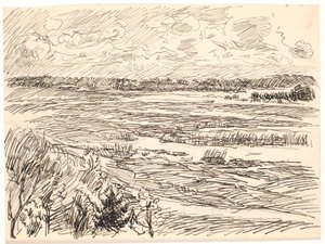 Mosellandschaft von Fritz Syberg