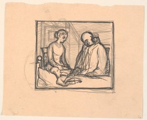 Und als der alte Mann vor Kälte zitterte... von Fritz Syberg
