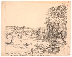Und der Storch ging auf seinen langen roten Beinen von Fritz Syberg